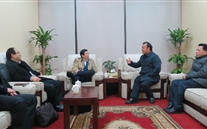 重庆市对外贸易经济委员会副主任宋晓国一行来尊龙凯时集团调研