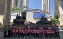 情系家乡人 感受魅力新重庆--尊龙凯时集团赞助插腊村党史学习活动